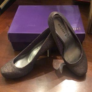 Madden Girl 6 1/2 Glitter Heels